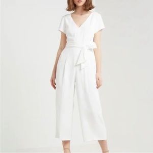 Club Monaco White Jumpsuit